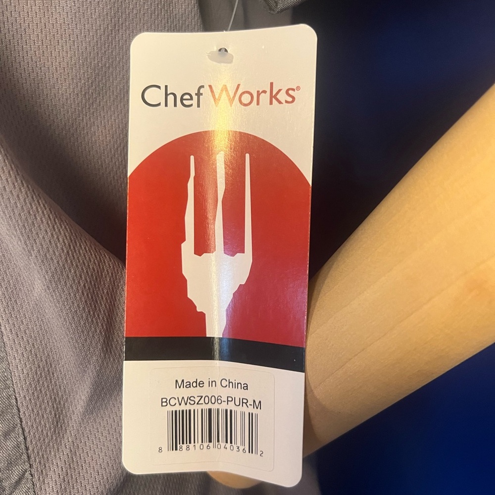 Chef Works Springfield Purple Chef Jacket - Picture 4 of 5